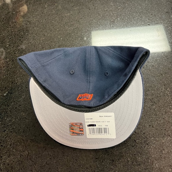 Chicago bears fitted cap Sz Various - Picture 3 of 5